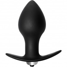 Вибрирующая анальная пробка для ношения «Bulb Anal Plug Black» Lola Toys 5006-03