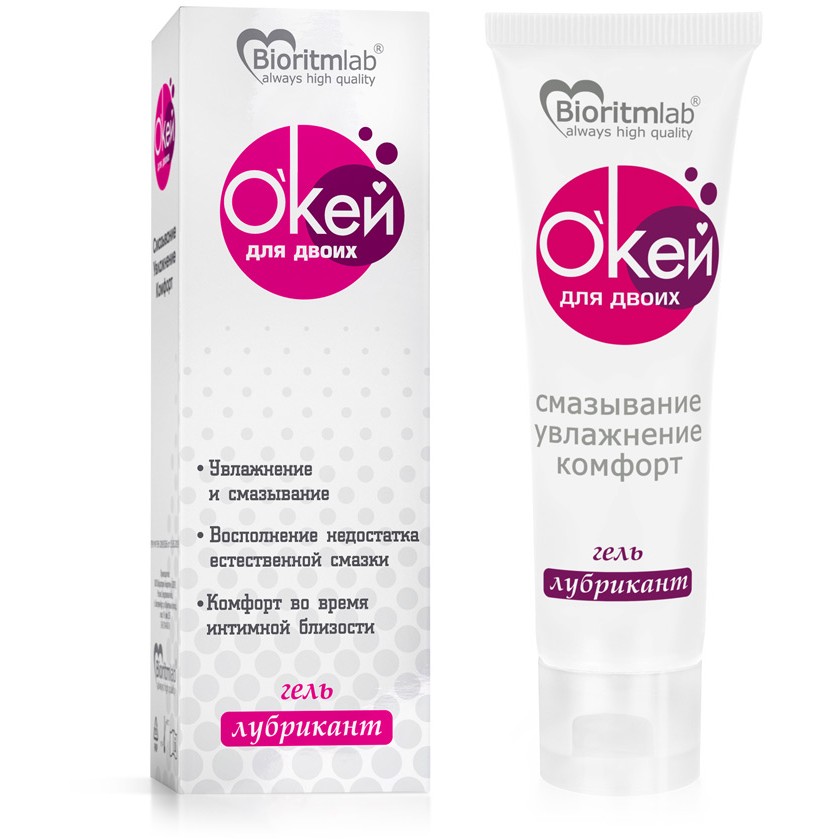 Гель-лубрикант "О`Кей"для двоих 100г.