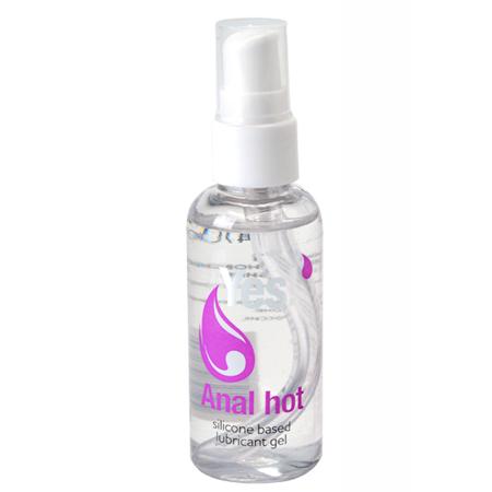 Силиконовая гель-смазка с согревающим эффектом «Yes Anal Hot» 50 мл